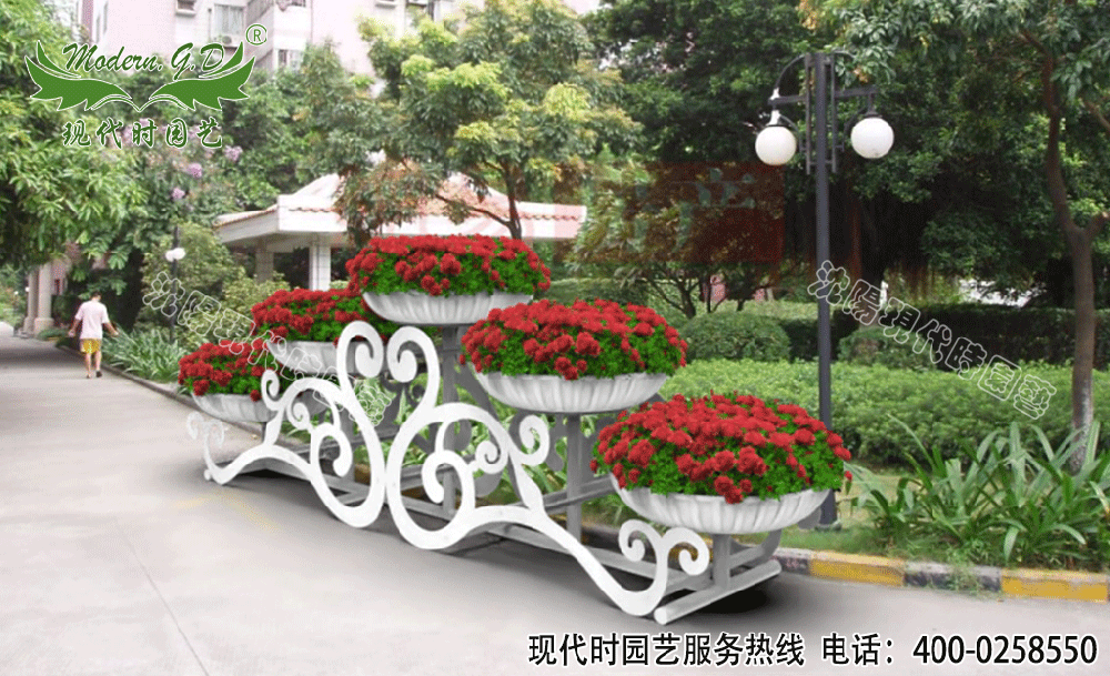 G-14新祥云室外景觀花架