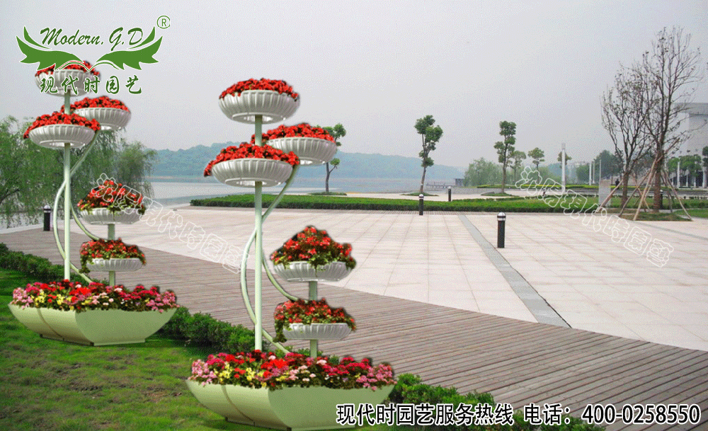 G-18-婀娜多姿立體花架