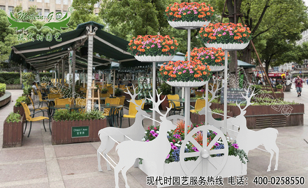 G-34馴鹿車市政花架