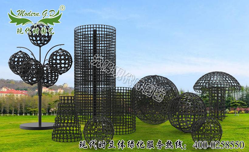景觀立體花球骨架