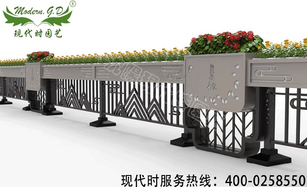 高速公路護欄花箱
