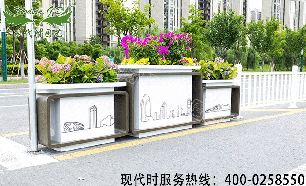 園林酒店市政花箱