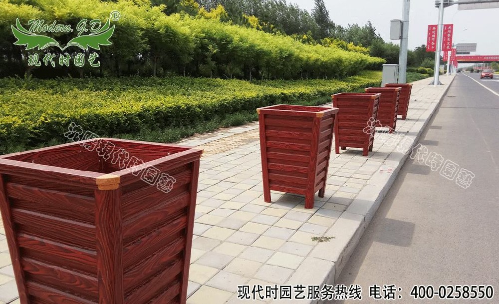 道路景觀鋁合金花箱