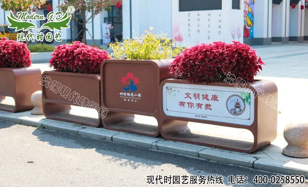 室外不銹鋼花箱