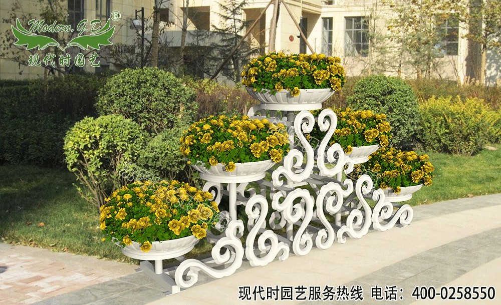 G-B21祥云瑞氣金屬花架