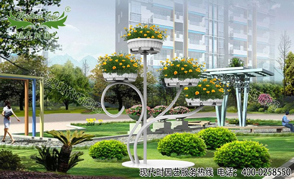 G-A06妖嬈戶外鐵藝花架