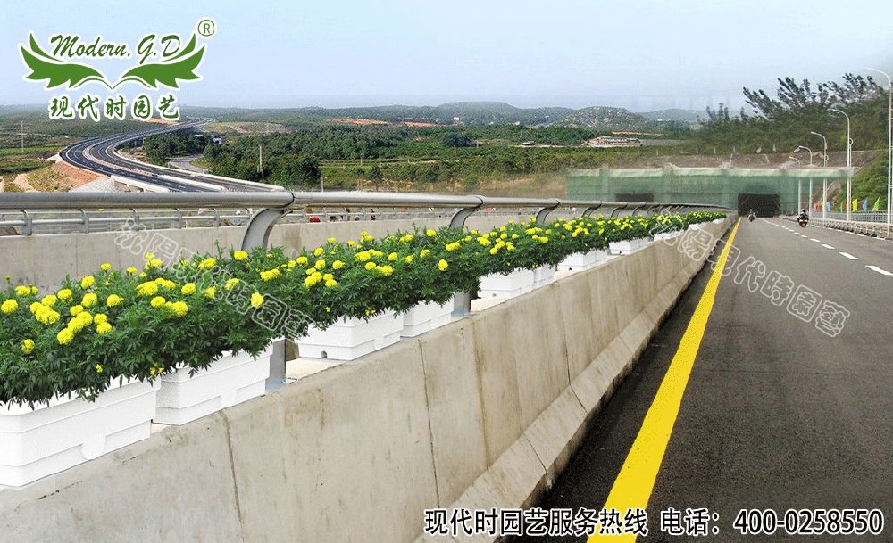 城市花盆護欄