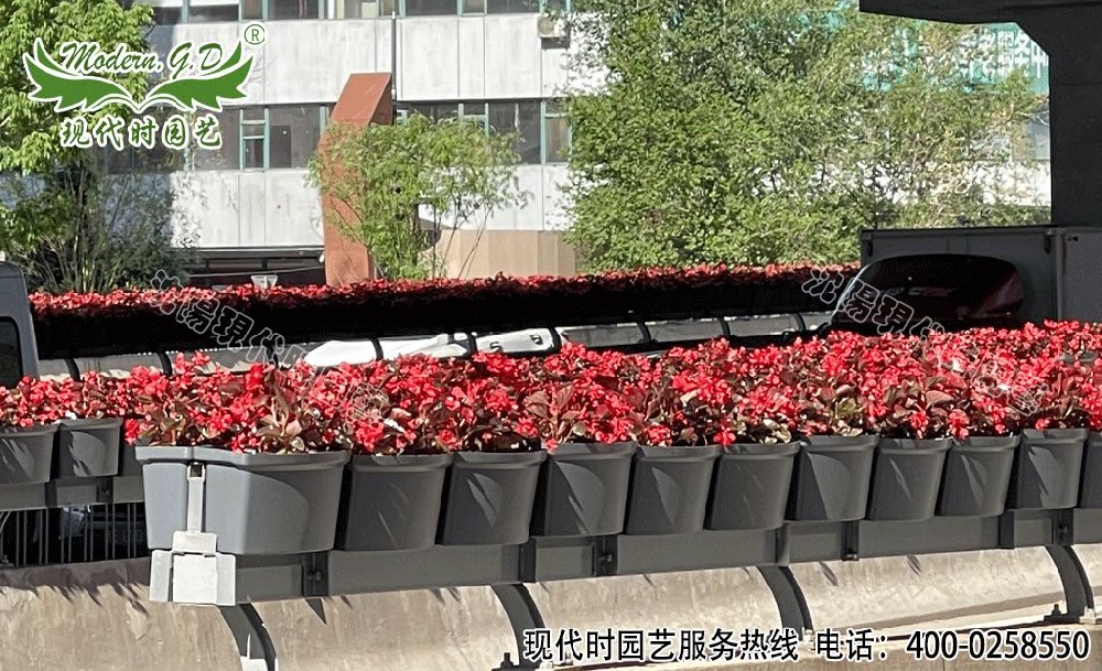 高架橋綠化花盆