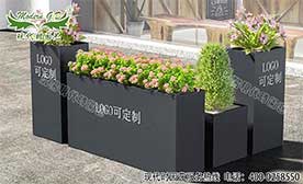 美陳不銹鋼花箱