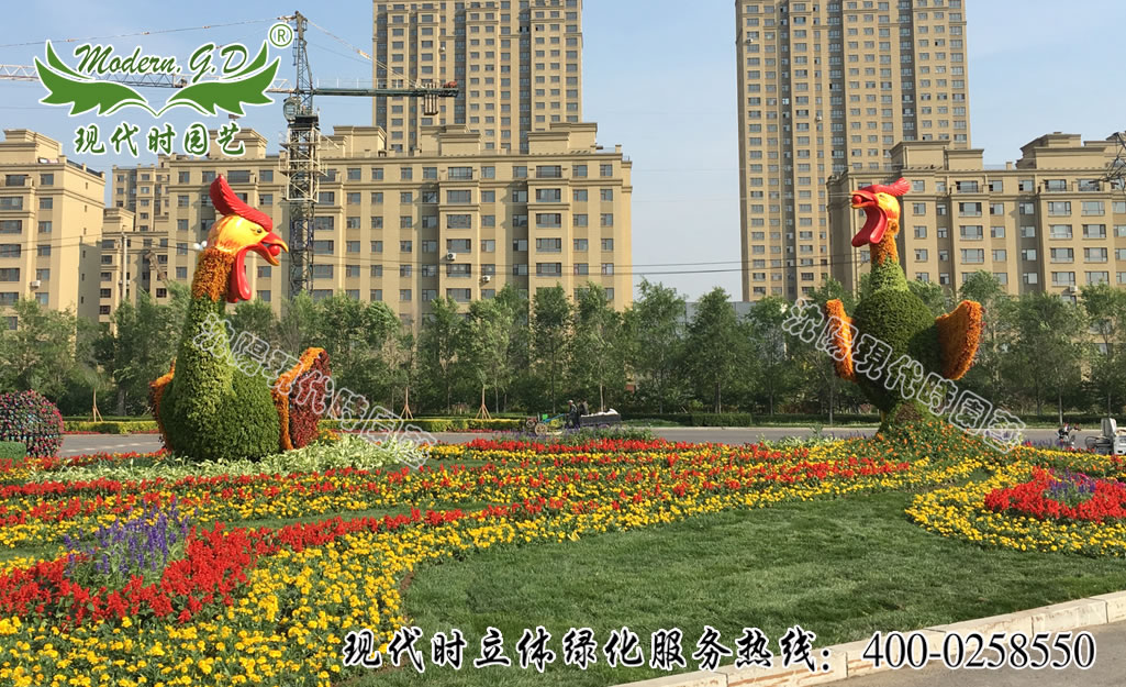 吉林立體花壇 “鳳凰”