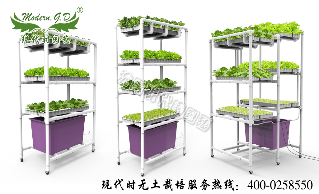 移動(dòng)水培種植機(jī) 型號(hào):N-37