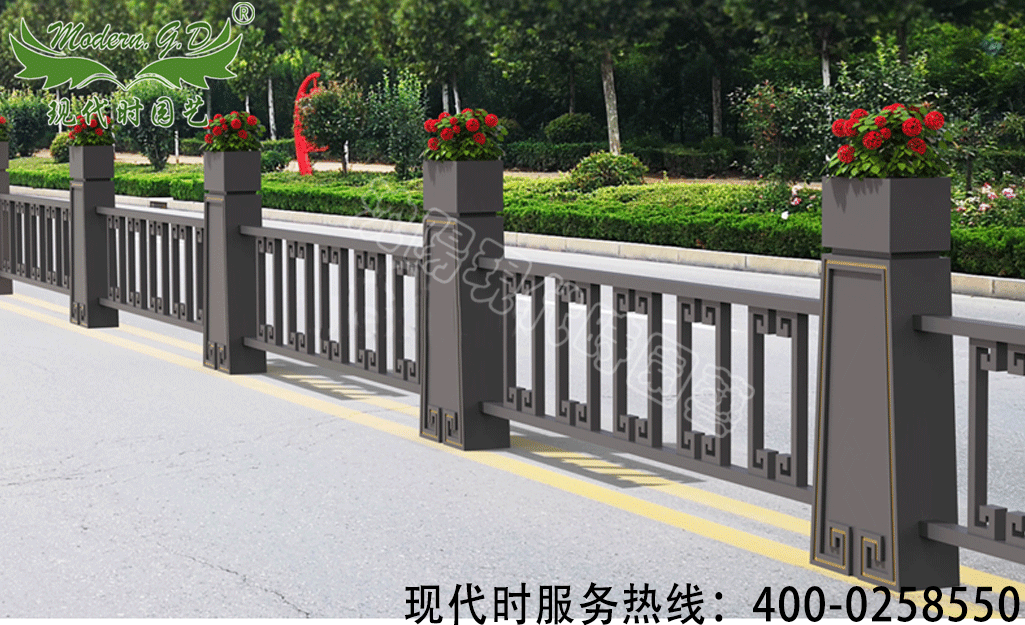公路花箱護(hù)欄